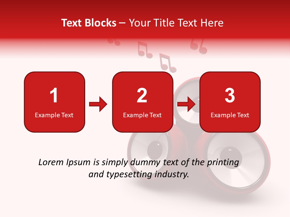 Dance White Sign PowerPoint Template