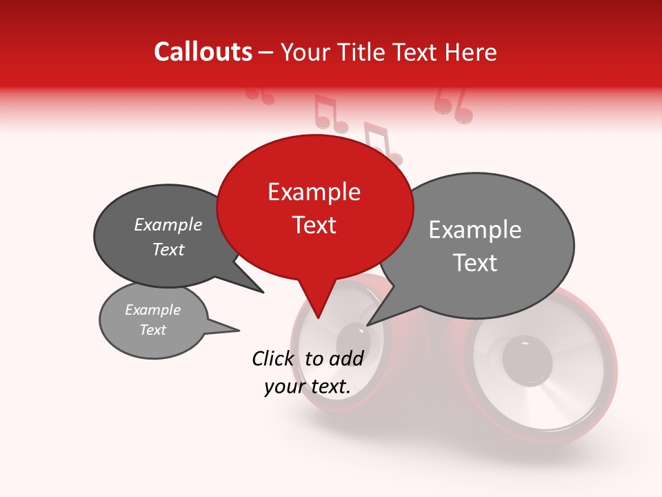 Dance White Sign PowerPoint Template