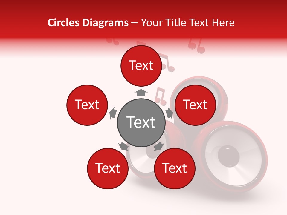 Dance White Sign PowerPoint Template