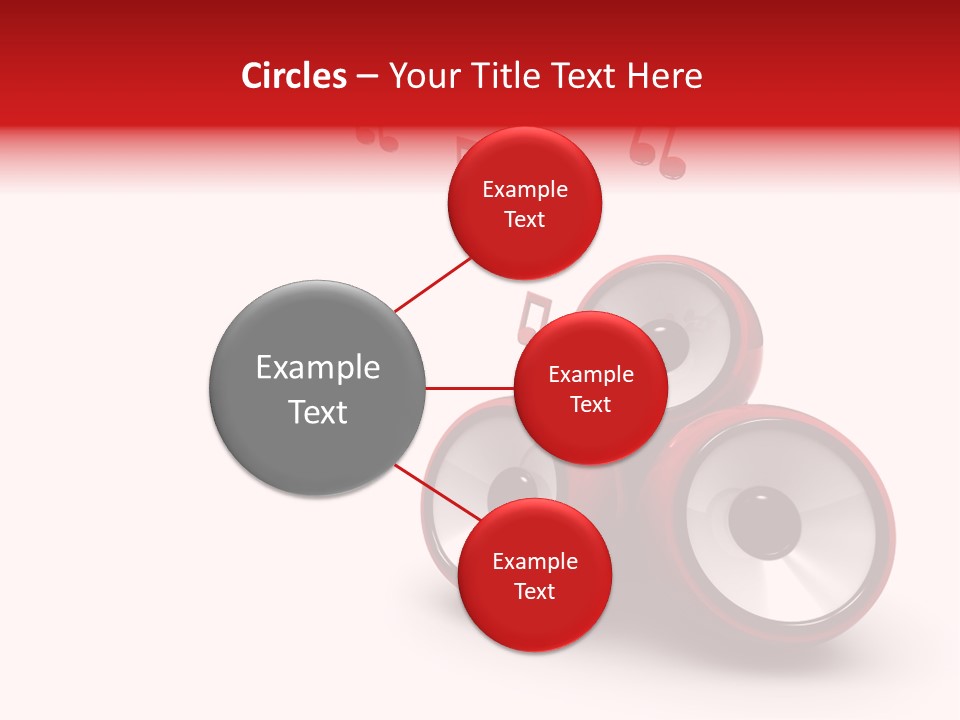 Dance White Sign PowerPoint Template