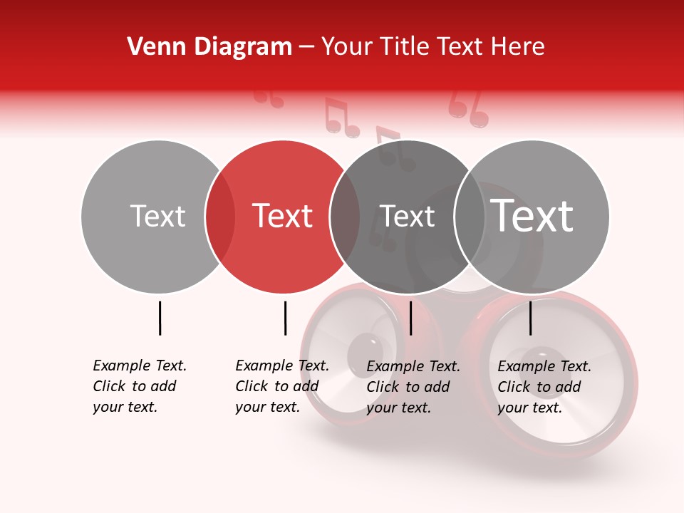 Dance White Sign PowerPoint Template