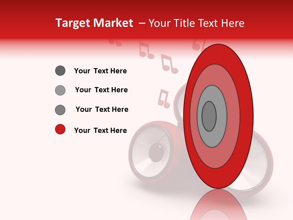 Dance White Sign PowerPoint Template