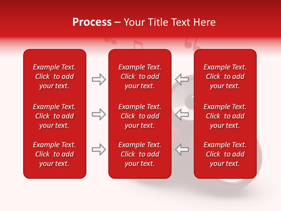 Dance White Sign PowerPoint Template