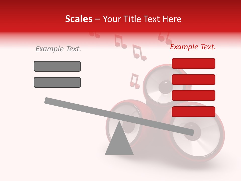 Dance White Sign PowerPoint Template