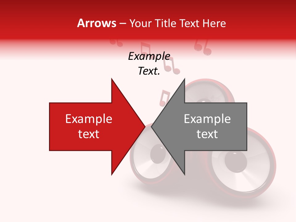 Dance White Sign PowerPoint Template