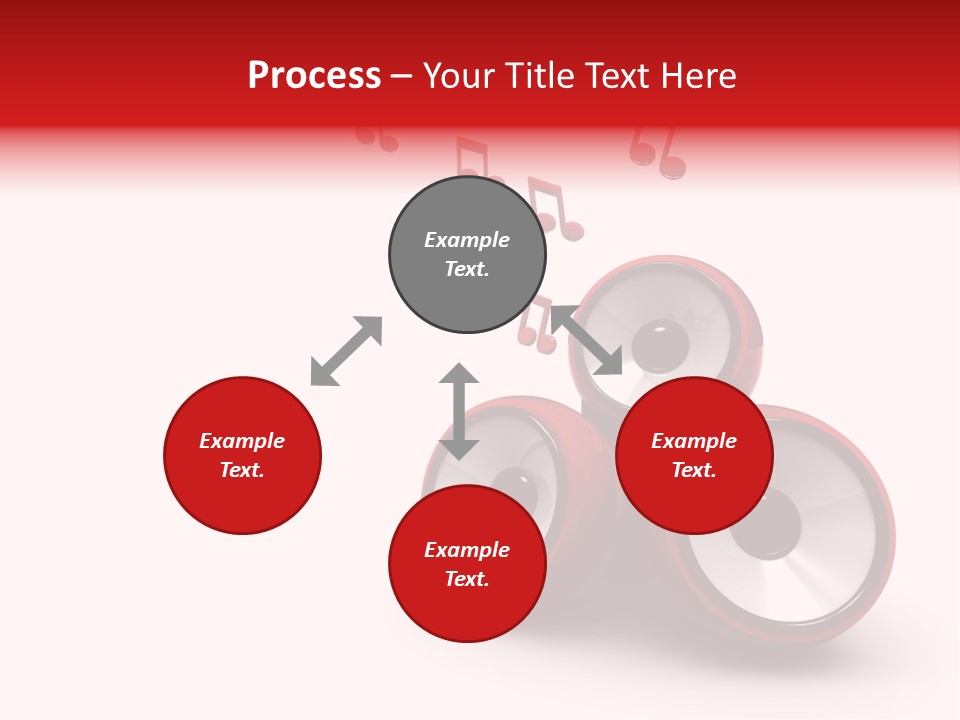 Dance White Sign PowerPoint Template