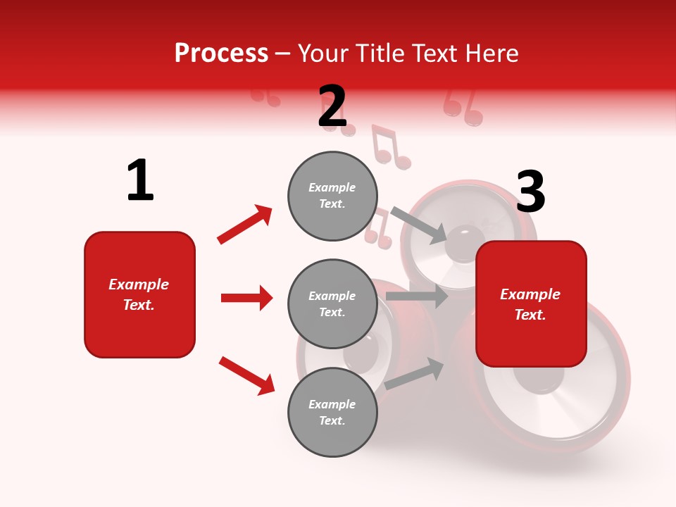 Dance White Sign PowerPoint Template