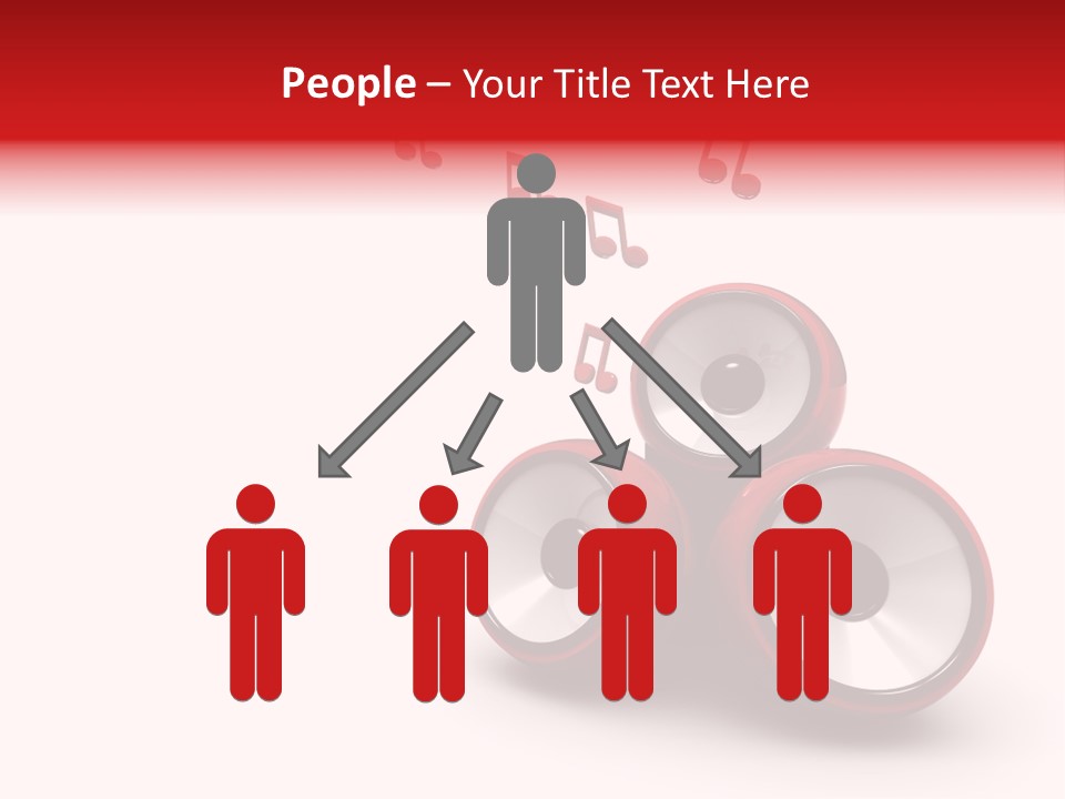 Dance White Sign PowerPoint Template