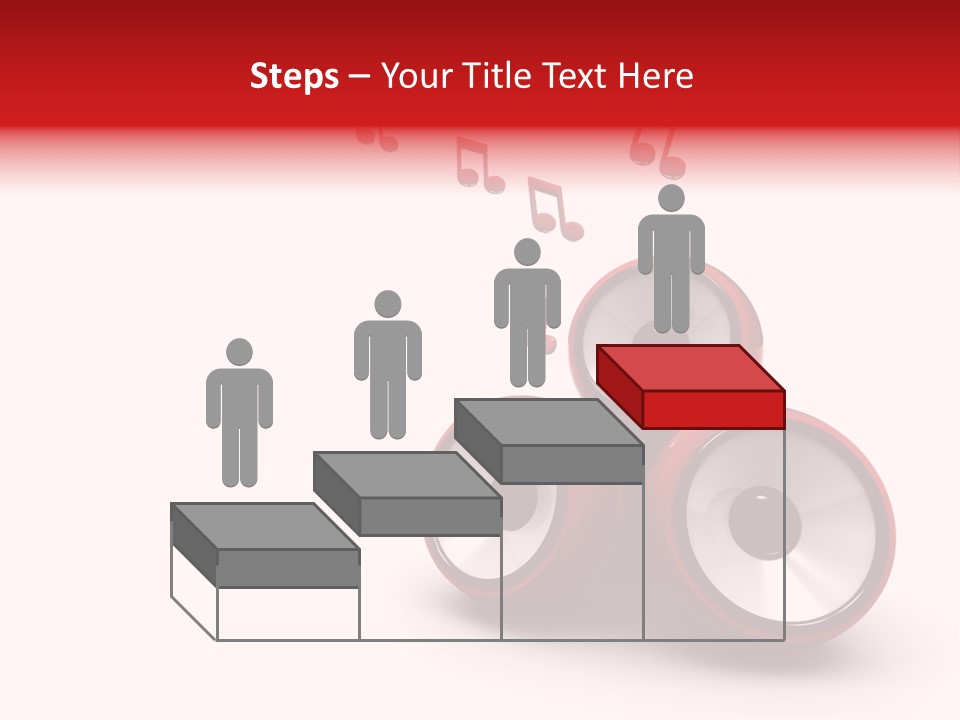 Dance White Sign PowerPoint Template