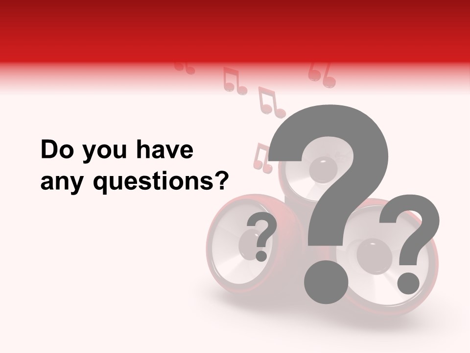 Dance White Sign PowerPoint Template