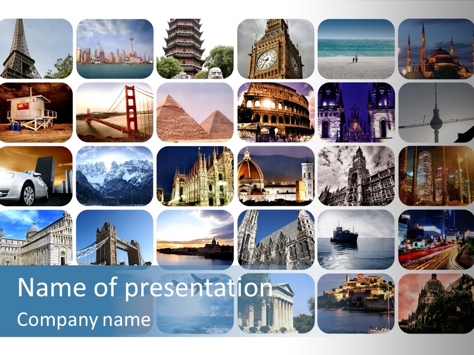 Cairo Interface London PowerPoint Template