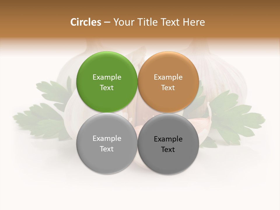 Food Green Organic PowerPoint Template