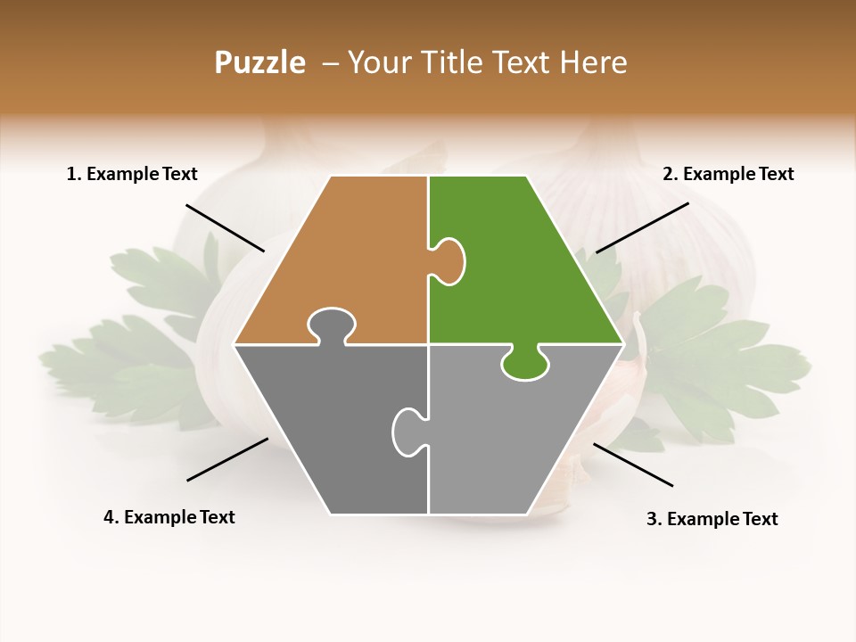 Food Green Organic PowerPoint Template