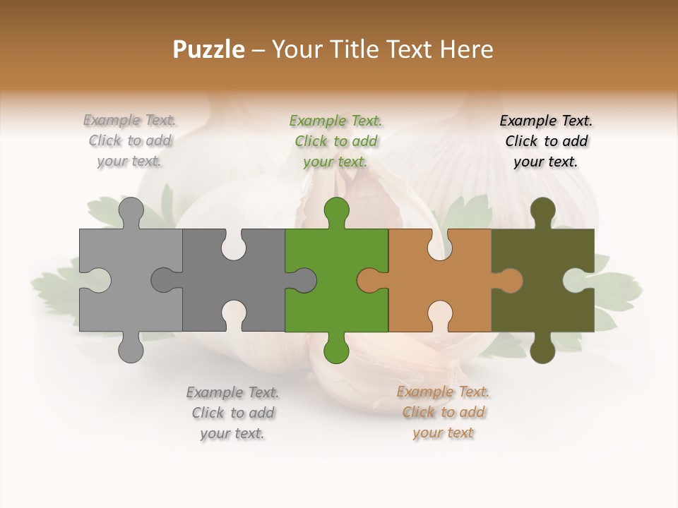 Food Green Organic PowerPoint Template