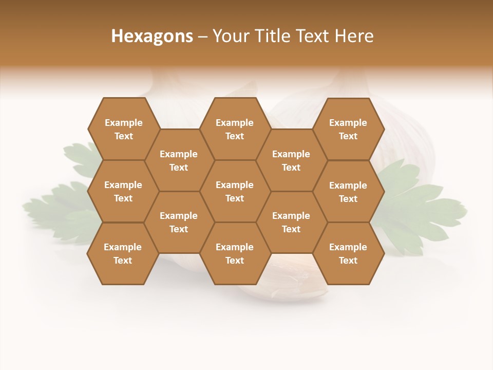 Food Green Organic PowerPoint Template