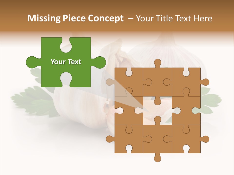 Food Green Organic PowerPoint Template