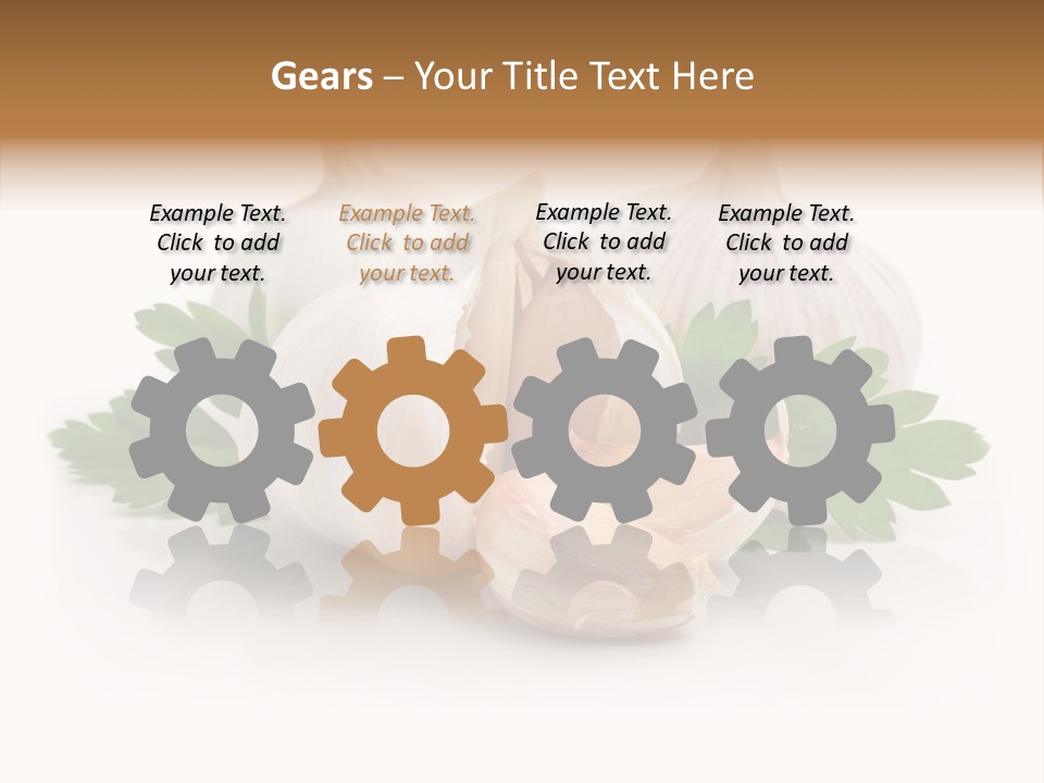 Food Green Organic PowerPoint Template