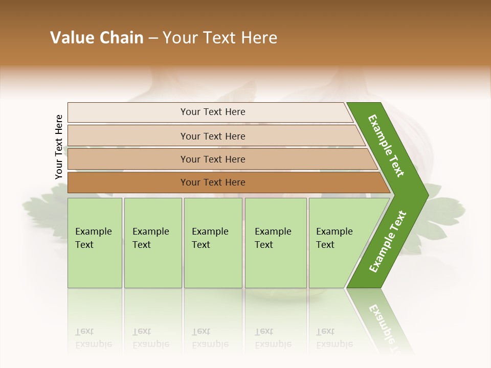 Food Green Organic PowerPoint Template