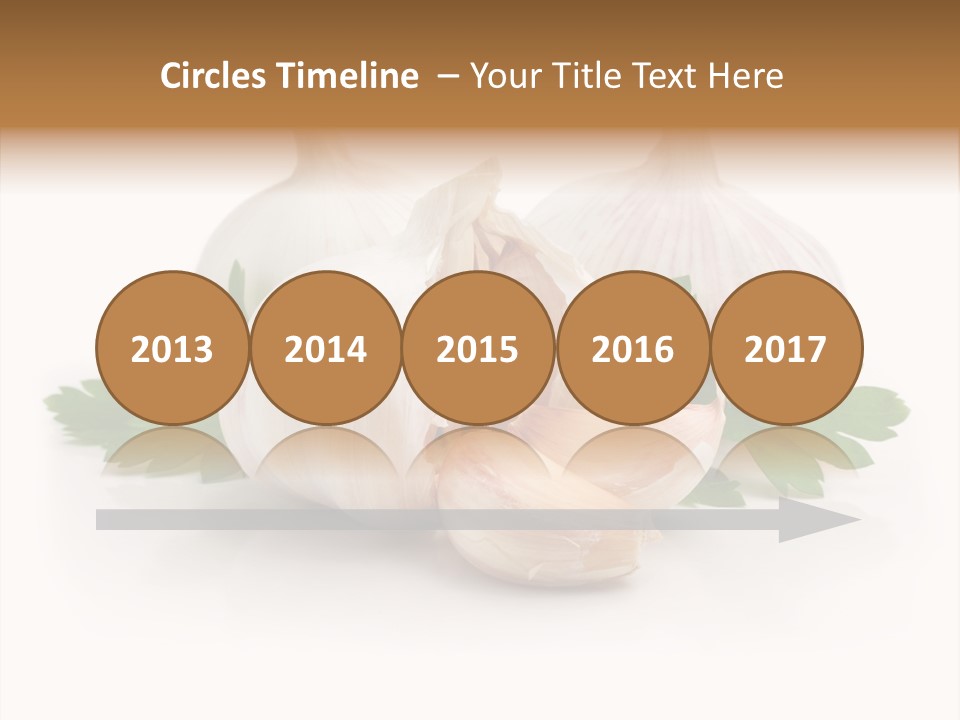 Food Green Organic PowerPoint Template