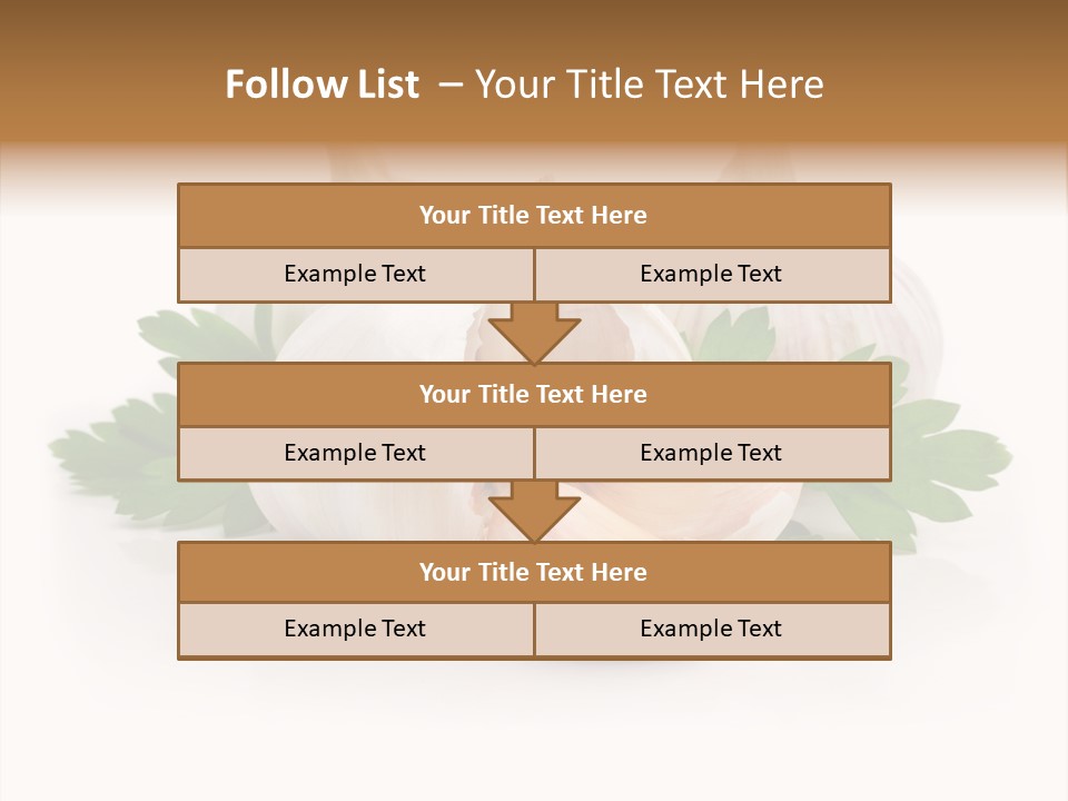Food Green Organic PowerPoint Template