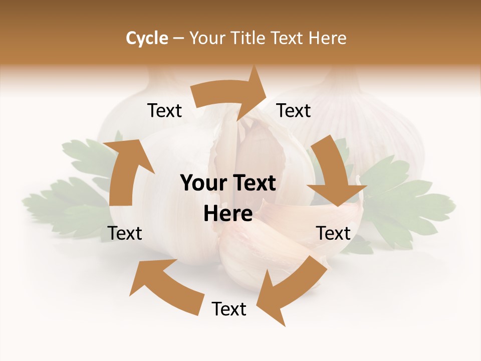 Food Green Organic PowerPoint Template