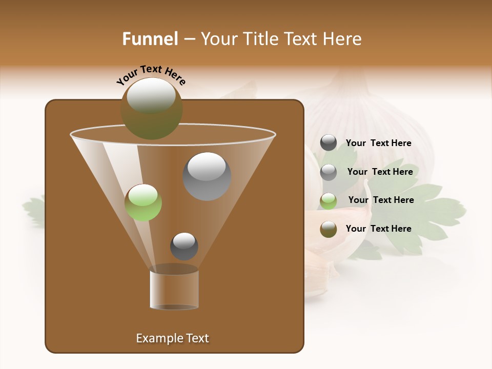 Food Green Organic PowerPoint Template
