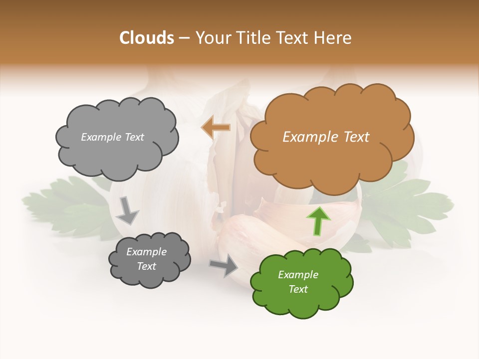 Food Green Organic PowerPoint Template
