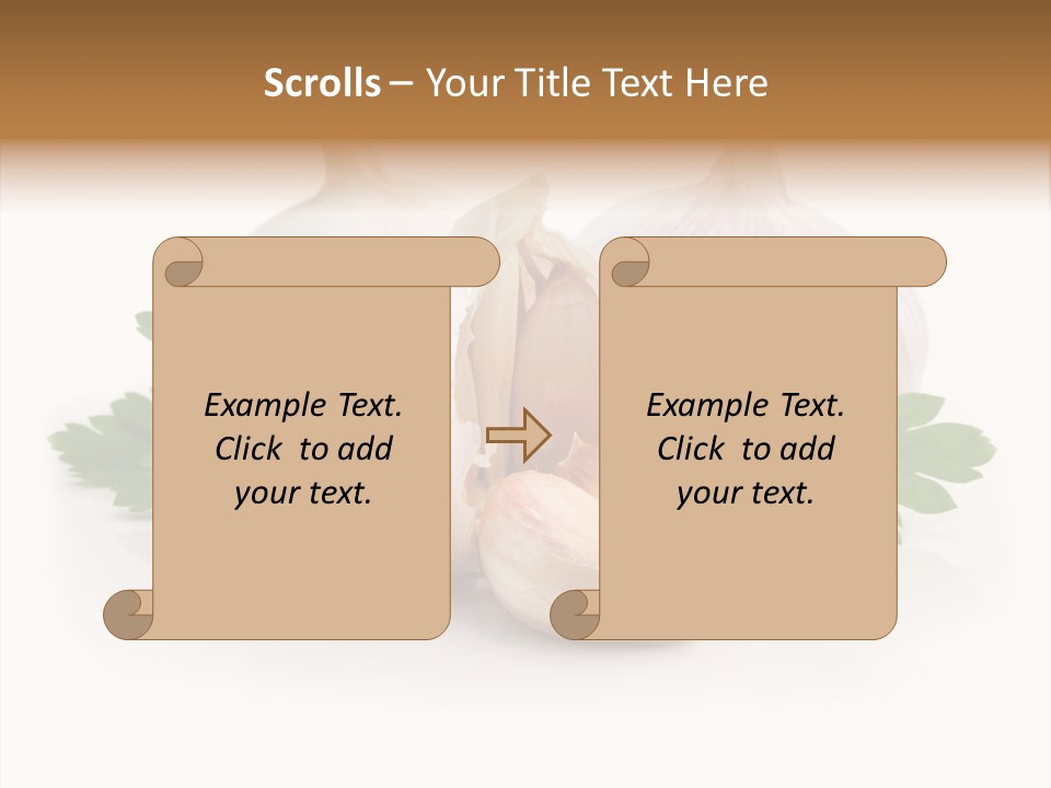 Food Green Organic PowerPoint Template