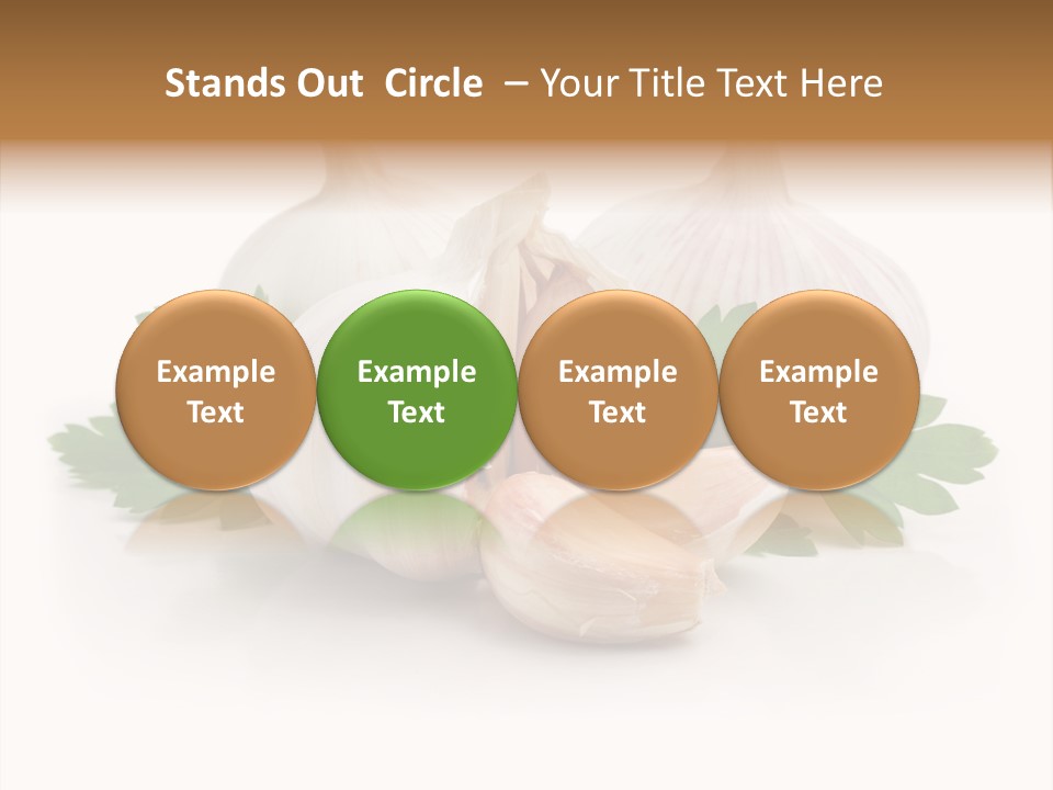Food Green Organic PowerPoint Template