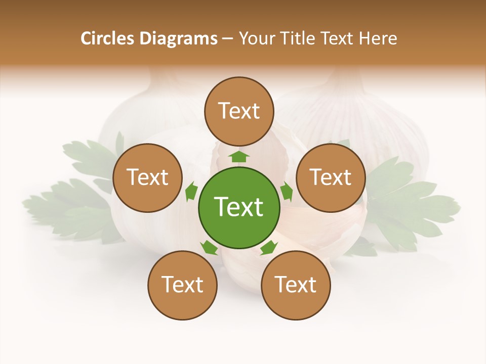 Food Green Organic PowerPoint Template