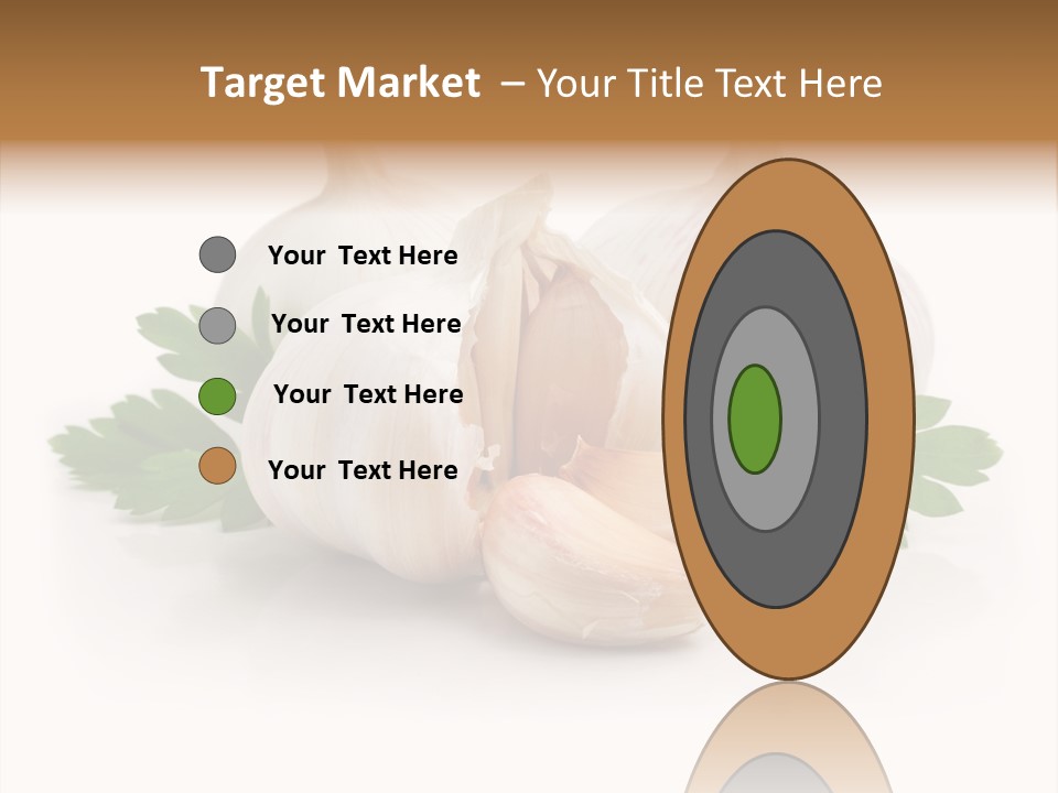 Food Green Organic PowerPoint Template