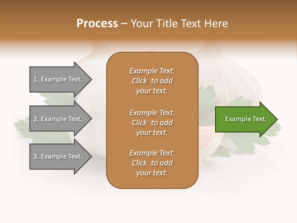 Food Green Organic PowerPoint Template
