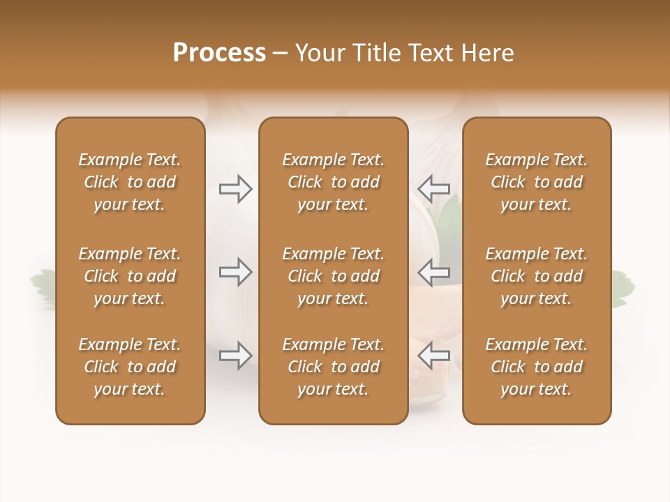 Food Green Organic PowerPoint Template