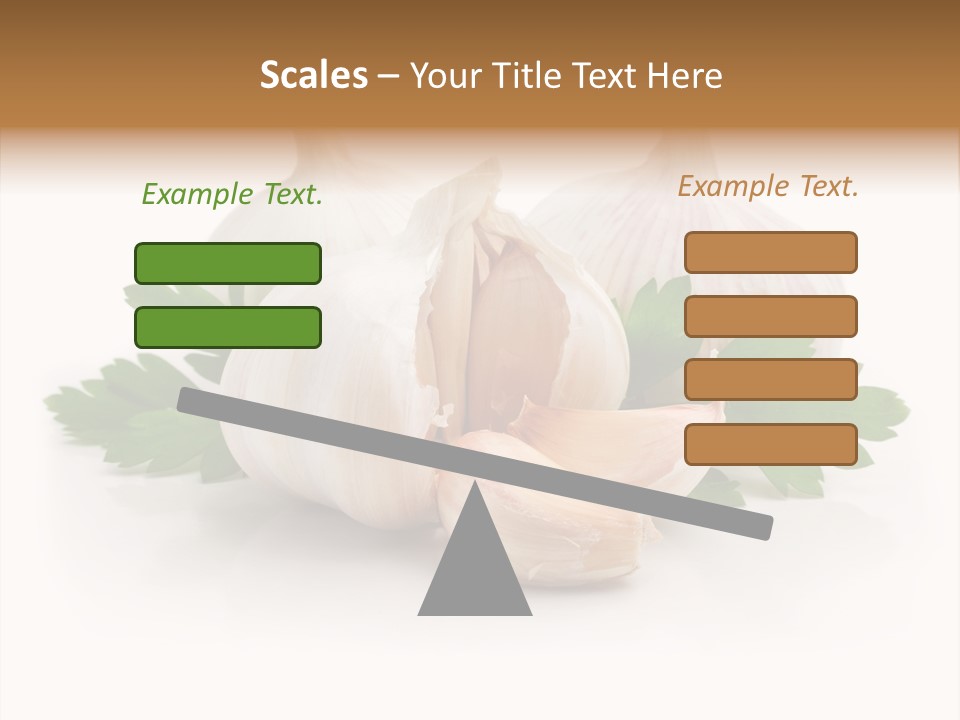Food Green Organic PowerPoint Template