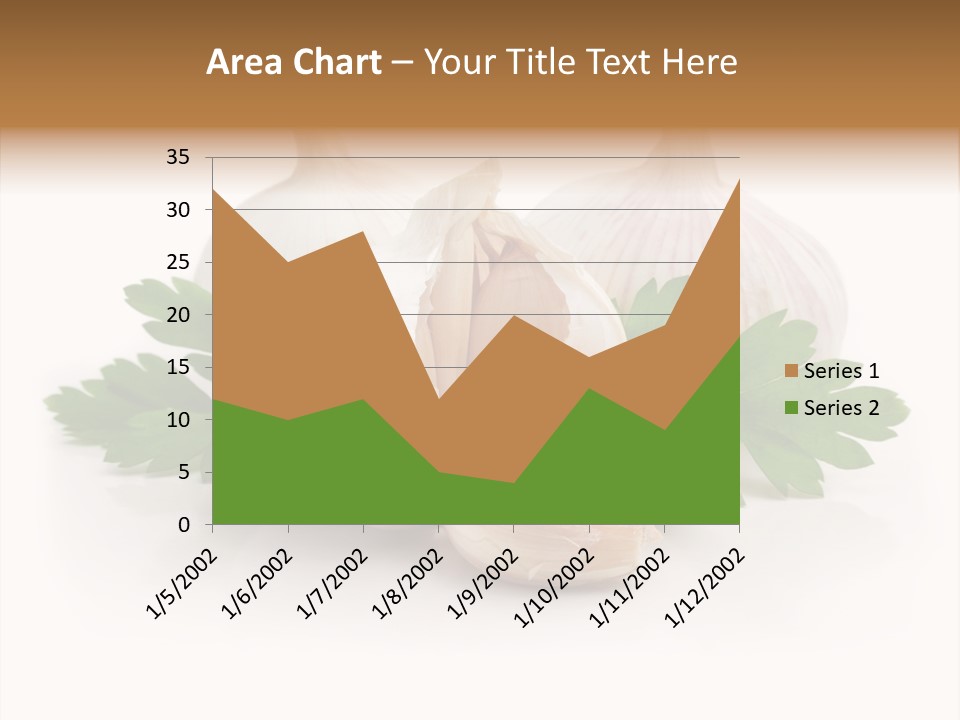 Food Green Organic PowerPoint Template