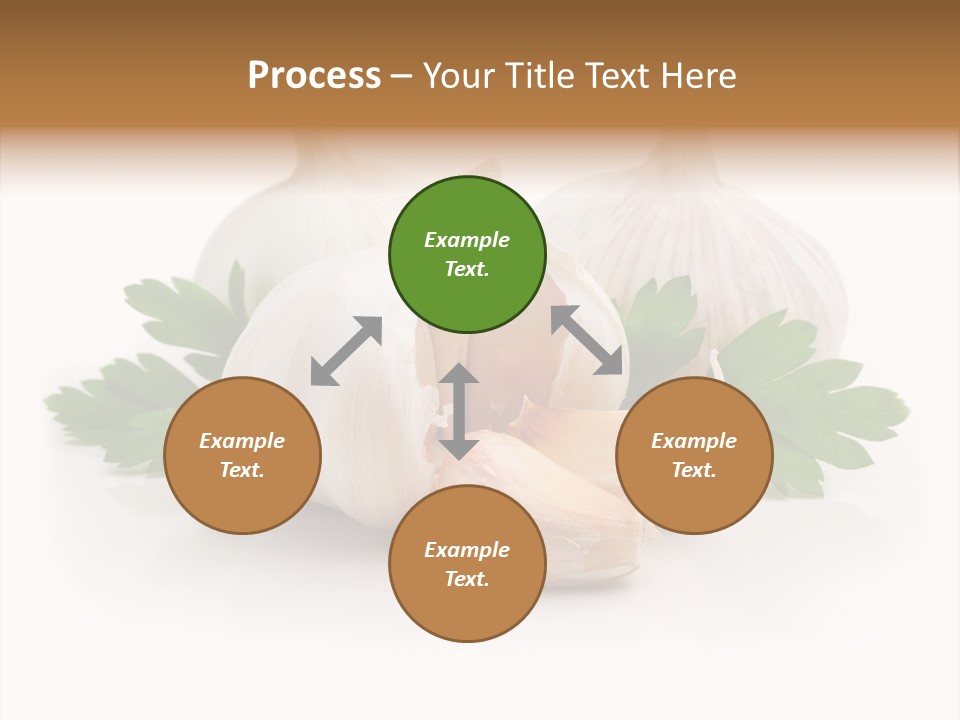 Food Green Organic PowerPoint Template