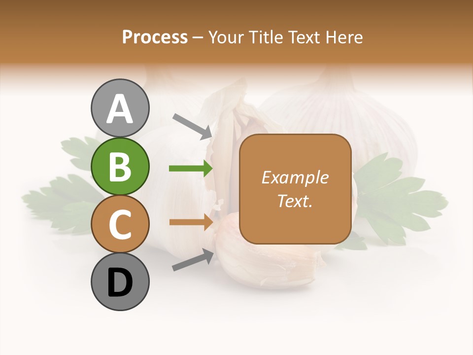 Food Green Organic PowerPoint Template