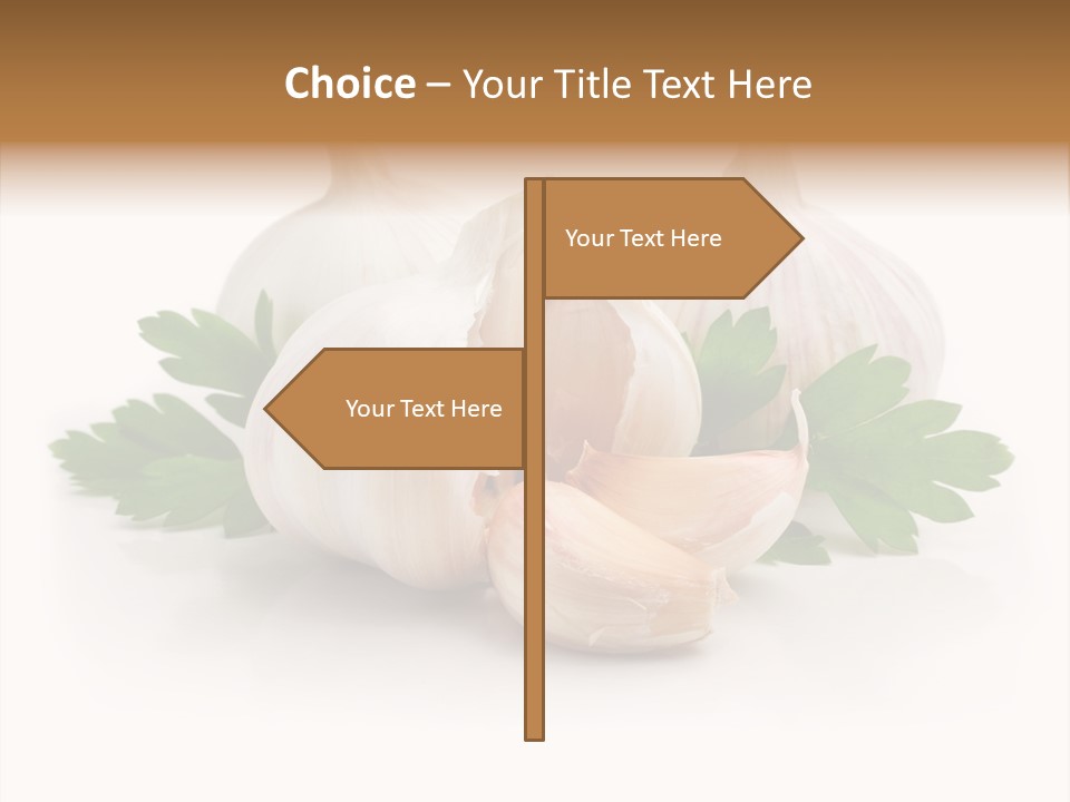 Food Green Organic PowerPoint Template