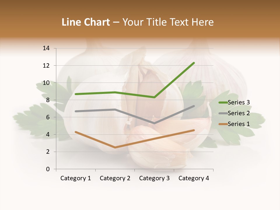 Food Green Organic PowerPoint Template
