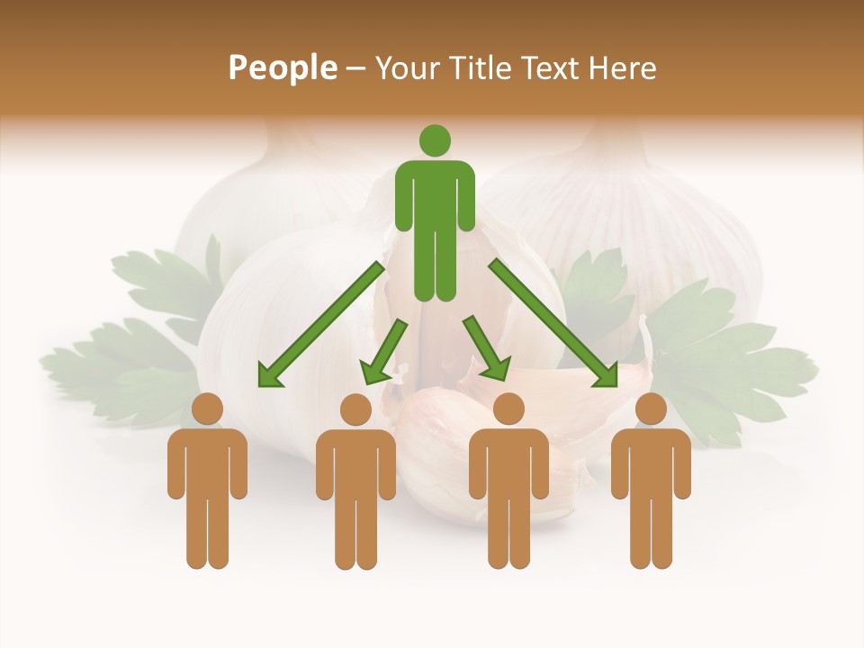 Food Green Organic PowerPoint Template