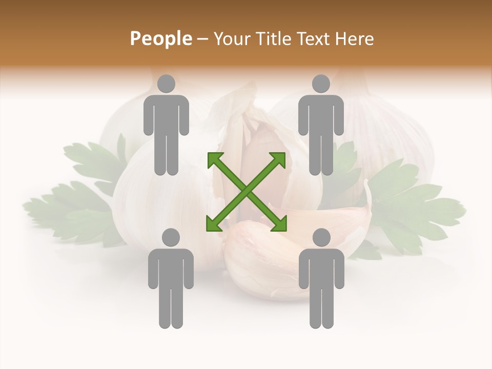 Food Green Organic PowerPoint Template