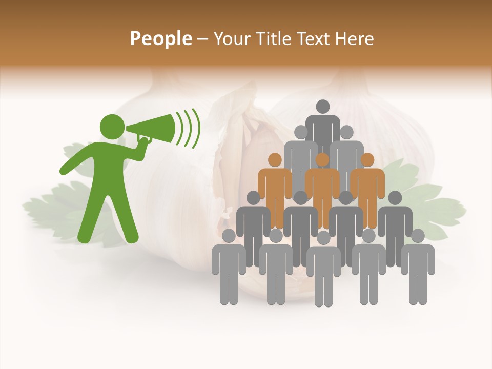 Food Green Organic PowerPoint Template