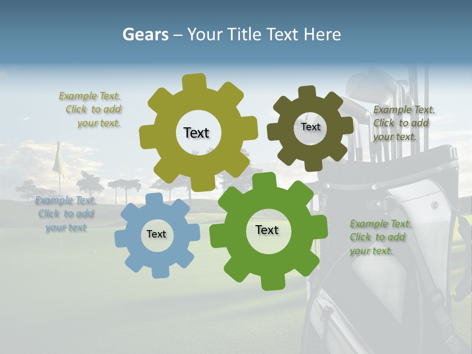 Sport Driver Outdoor PowerPoint Template