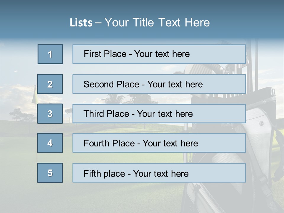 Sport Driver Outdoor PowerPoint Template
