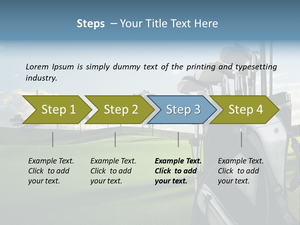 Sport Driver Outdoor PowerPoint Template