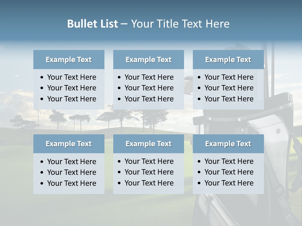Sport Driver Outdoor PowerPoint Template