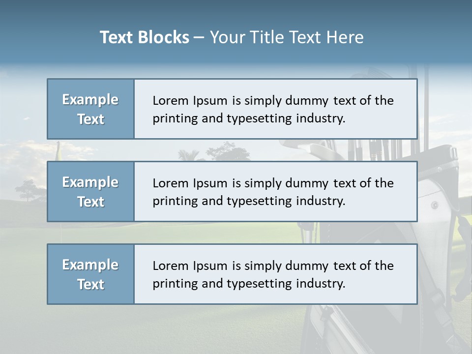 Sport Driver Outdoor PowerPoint Template