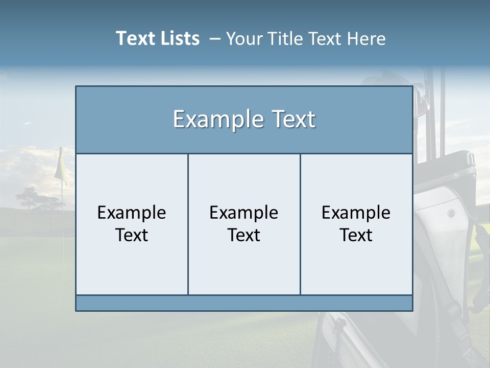 Sport Driver Outdoor PowerPoint Template