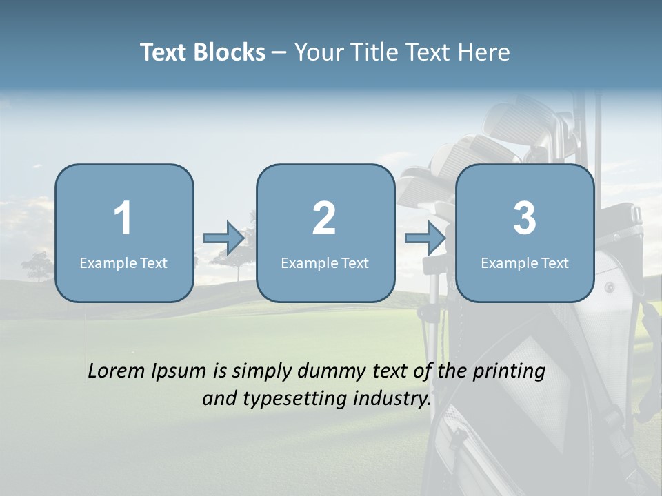 Sport Driver Outdoor PowerPoint Template
