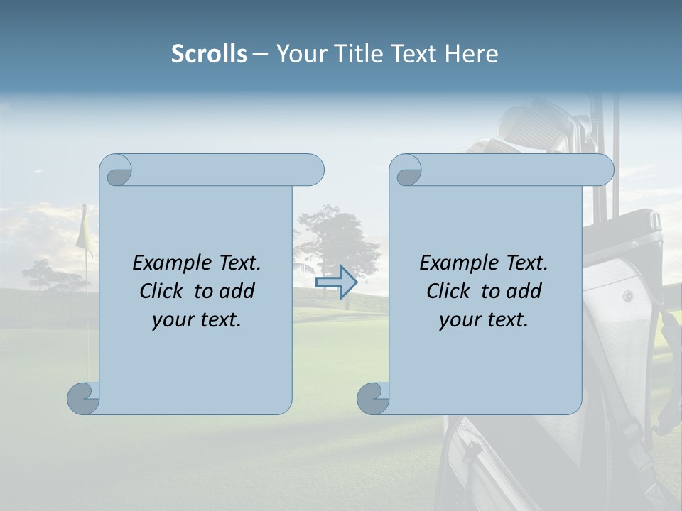 Sport Driver Outdoor PowerPoint Template